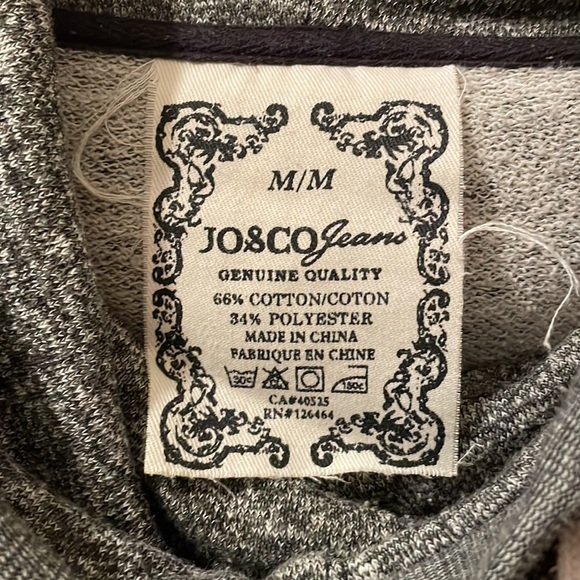 GUC Heather Gray Cowl-neck Sweatshirt - Picture 3 of 6